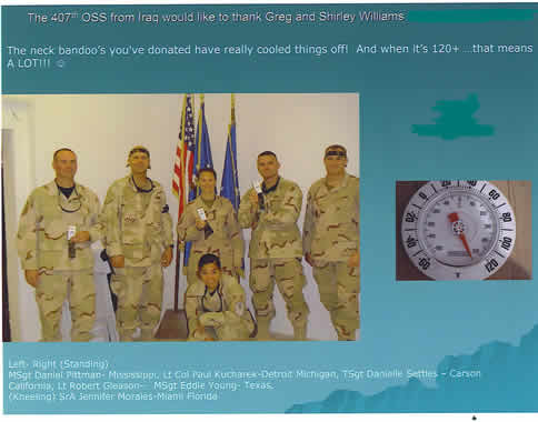 407th OSS from Iraq