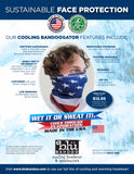 COOLING BANDOOGATOR - Blubandoo Cooling & Warming Headwear Accessories