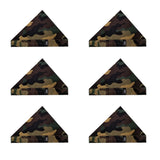 Cooling Army Camouflage Bandoorag  | Skull Cap | Doo Rag | Water Activated with Cooling Crystals | Unisex | 6 pc. Value Set - Blubandoo Cooling & Warming Headwear Accessories