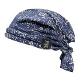 Cooling Bandoorag Skull Cap | Doo Rag | Water Activated with Cooling Crystals | Hand Washable And Reusable | Unisex - Blubandoo Cooling & Warming Headwear Accessories