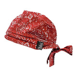 Cooling Bandoorag Skull Cap | Doo Rag | Water Activated with Cooling Crystals | Hand Washable And Reusable | Unisex - Blubandoo Cooling & Warming Headwear Accessories