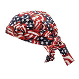 Cooling Bandoorag Skull Cap | Doo Rag | Water Activated with Cooling Crystals | Hand Washable And Reusable | Unisex - Blubandoo Cooling & Warming Headwear Accessories