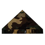 Water Activated | Bandoorag Skull Cap| Army Camouflage | with Cooling Crystals | 1 Pc | Hand Washable And Reusable | Unisex - Blubandoo