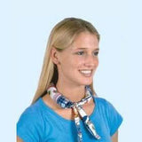Neckbandoo Cool Tie | USA Made | Unisex | Water Activated Cooling Bandana Scarf - Blubandoo Cooling & Warming Headwear Accessories