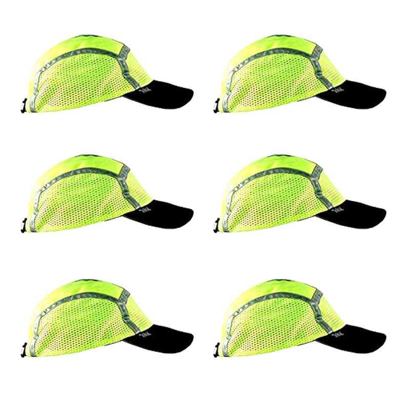 Lime/Yellow Sport Safety Capbandoo | ANSI Hi-Vis | Contains Water Activated Cooling Crystal | 6 Pc. Value Set