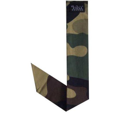 Water Activated | Neckbandoo Army Camouflage with Cooling Crystals | 6 Pc | Hand Washable And Reusable | Unisex - Blubandoo 