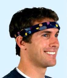 Cooling Headbandoo | Unisex | Water Activated With Cooling Crystals | Hand Washable and Reusable | Adjustable Closure